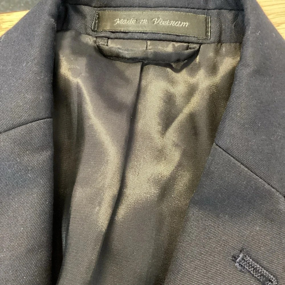 LAUREN RALPH LAUREN Boys Navy Blue Sport‎ Coat Suit Blazer 14R